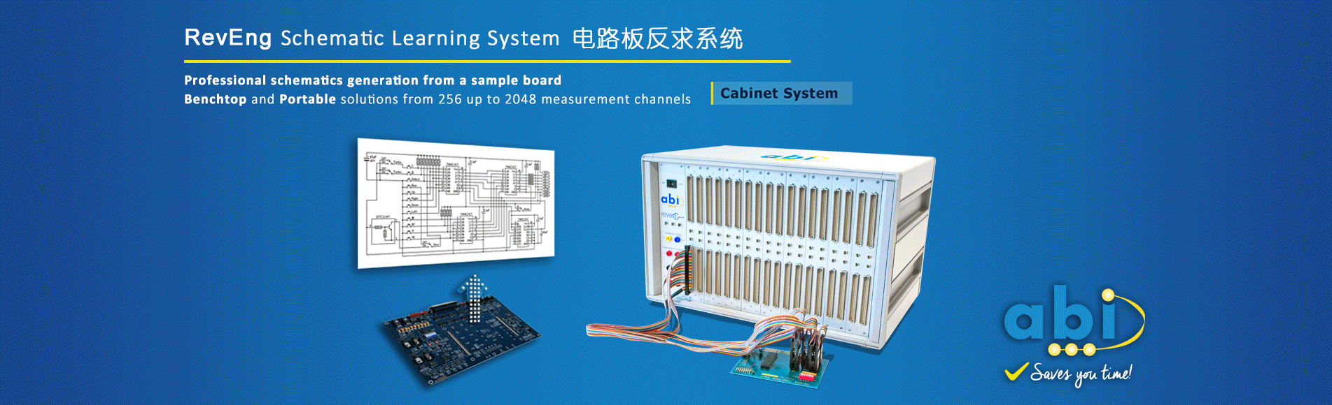 英国ABI-RE1024电路板反求系统